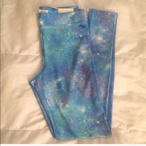 NWT VICTORIA'S SECRET GALAXY FASHION LEGGINGS