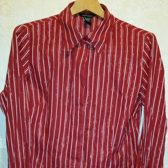 Red blouse