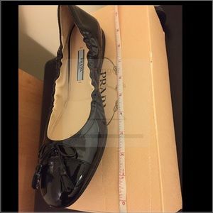 Brand New Prada Tassel and Bow Ballet Flats