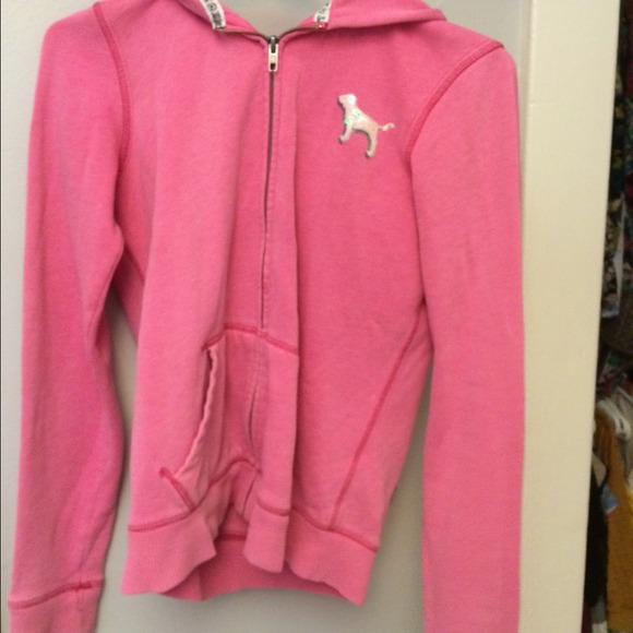 Victoria's Secret Pink sequined hoodie