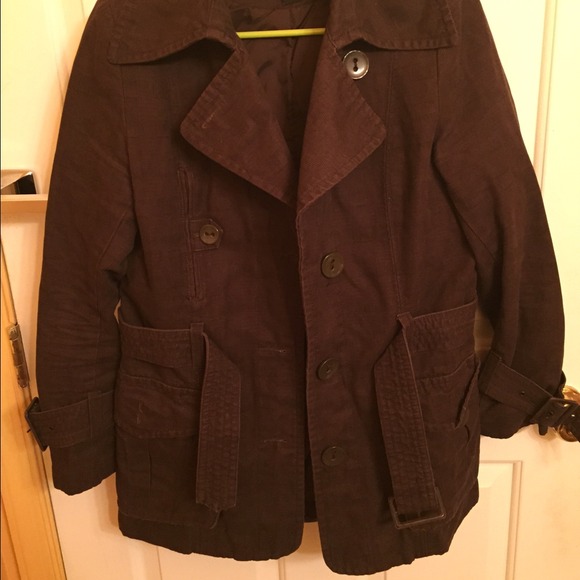 Brown cargo jacket