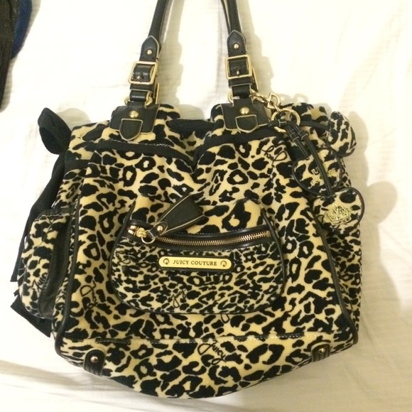 Brand new juicy couture leopard purse