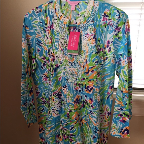 NWT Lilly Pulitzer Sarasota Tunic - Picture 2 of 3