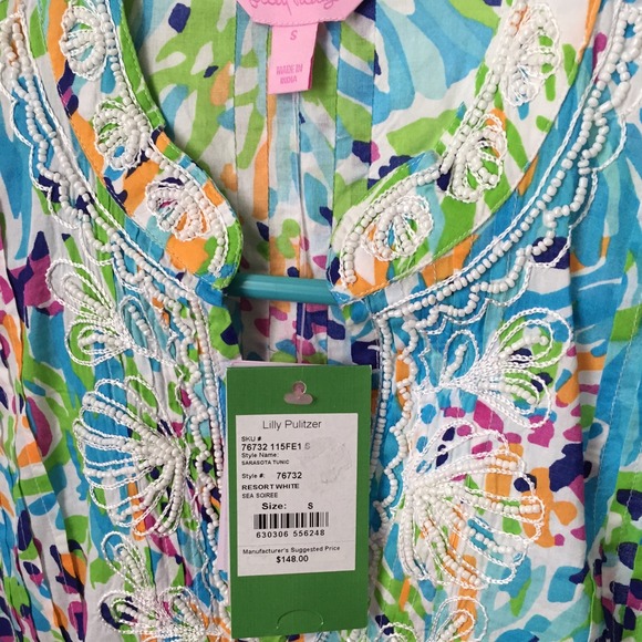 NWT Lilly Pulitzer Sarasota Tunic - Picture 3 of 3