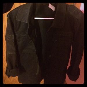 Brandy Melville Black army jacket