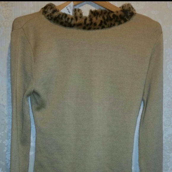 Tan sweater