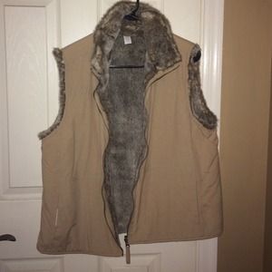Faux Fur vest by Charter Club