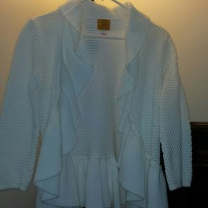 Elegant White  sweater