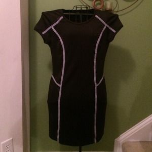 SOLD IN BUNDLE-Black Body-con dress