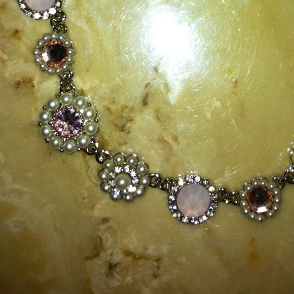 💋PEARLS & PINK CRYSTALS!!💕💕 - Picture 2 of 2