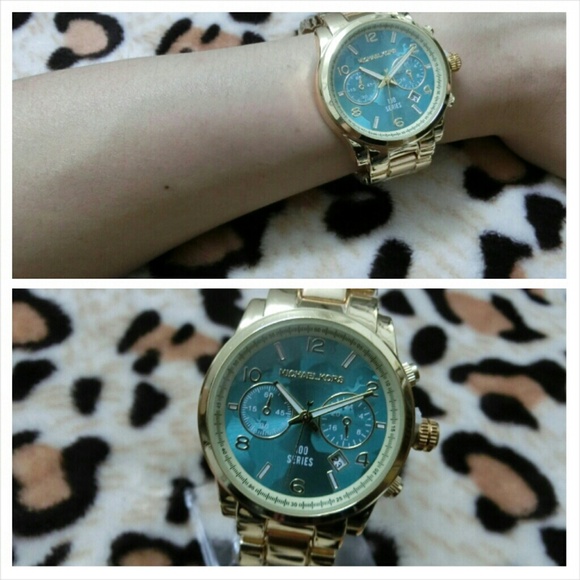 Michael Kors Blue Dial Watch