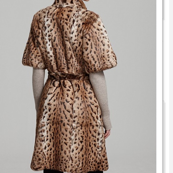 π₯1 DAY SALE Authentic Fab Fur leopard printπ₯ - Picture 2 of 2