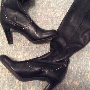 Boots, black, Franco Sarto brand
