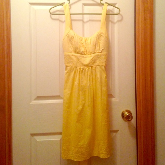 yellow sun dress