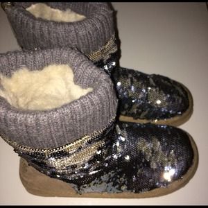 Victoria Secret Sequin boots