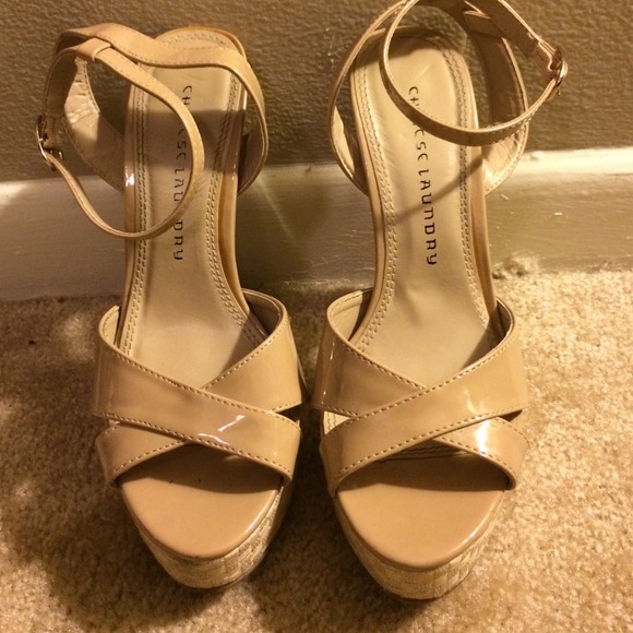 Nude Chinese Laundry Heels