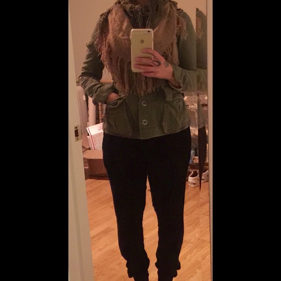 Light army style jacket