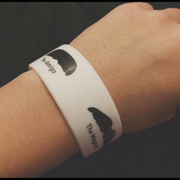 Mustache bracelet!