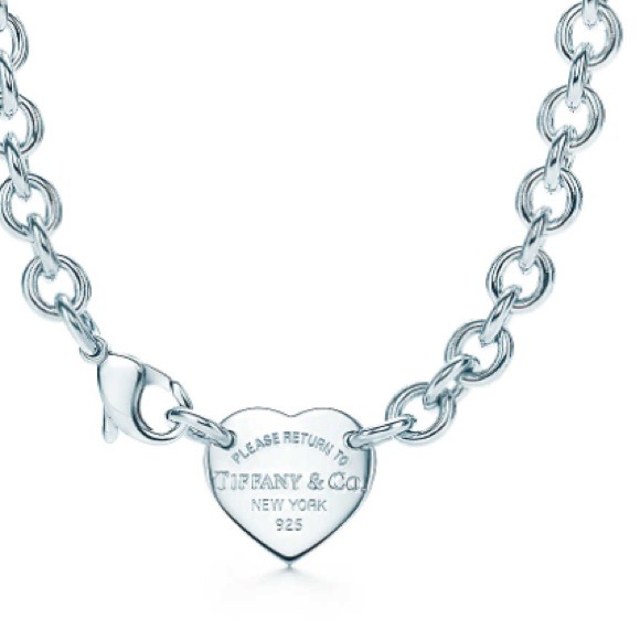 Tiffany and Co. Heart chocker necklace