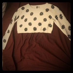 A cut off daisy sweater.