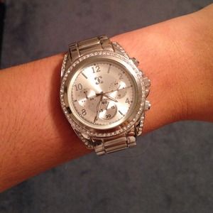 Charming Charlie's Silver Watch!