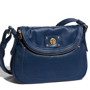 Blue Marc Jacobs Natasha Turnlock Crossbody