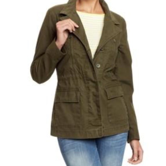 Old Navy Jackets & Blazers - Old Navy Long Canvas Field Jacket