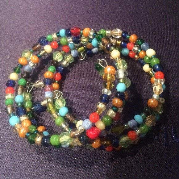 2 coil bracelets for small wrist