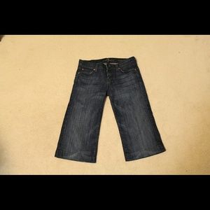 ***REDUCED AGAIN**7 For all mankind dojo capris