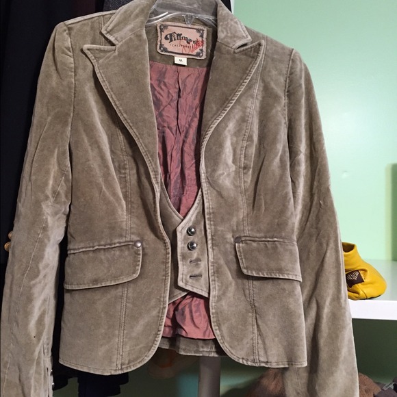 Velvet Taupe Jacket