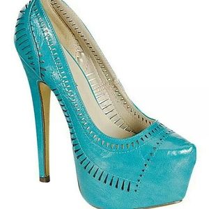 Turquoise pumps sizes 7-11