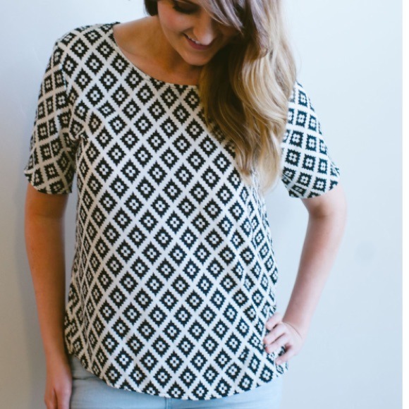 Aztec blouse