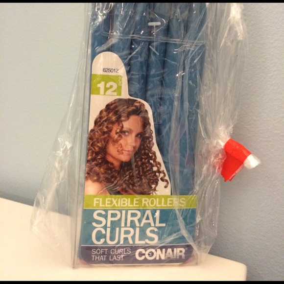 Conair medium spiral hair curlers