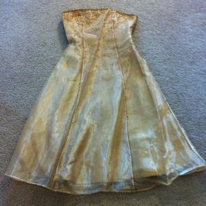 ✨Clearance!✨price reduced! New gold dress✨