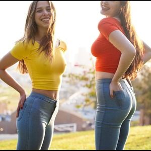 NWT Medium Wash Easy Jeans from American Apparel