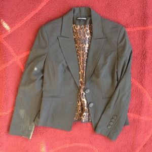 Charcoal Express/White NY&Co blazer bundle