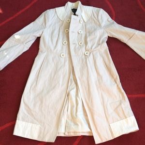 Knee length, 3/4 sleeve BCBG jacket