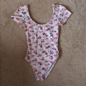 Pacsun Floral Bodysuit