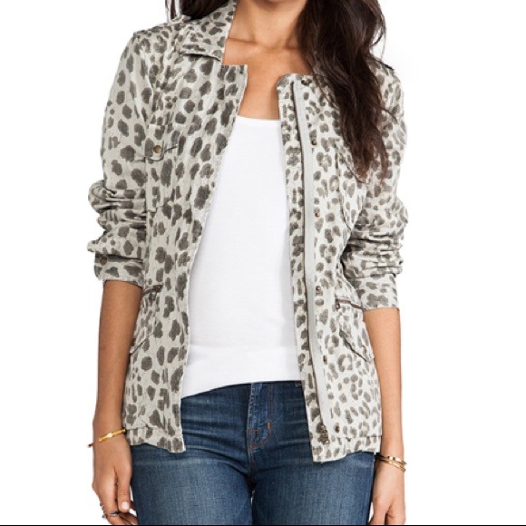 Velvet Jackets & Blazers - *BLACK FRIDAY SALE!*Leopard Military Jacket