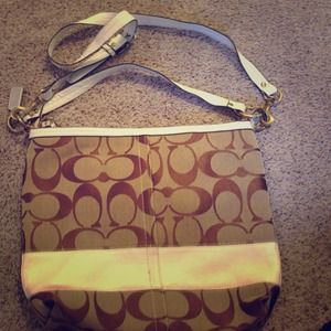 Coach large tote satchel never used