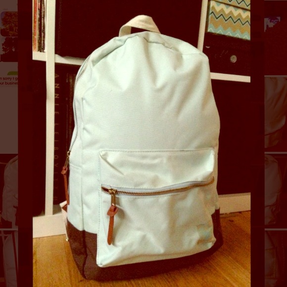 Mint and Brown Bookbag!