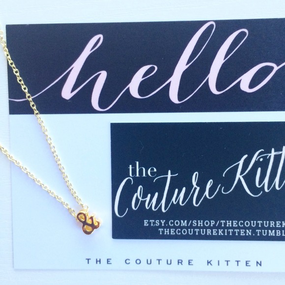 Jewelry - Custom Gold/ Silver Ampersand Charm Necklace