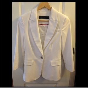 White Zara Blazer