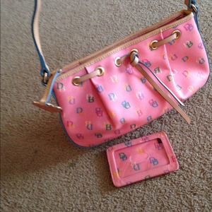 Dooney & Bourke bubble gum pink