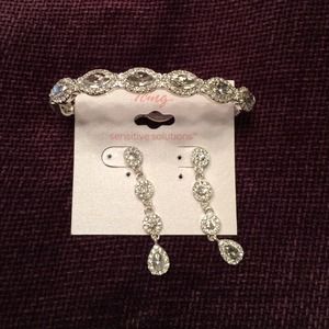 Earring and Bracelet Set from Icing