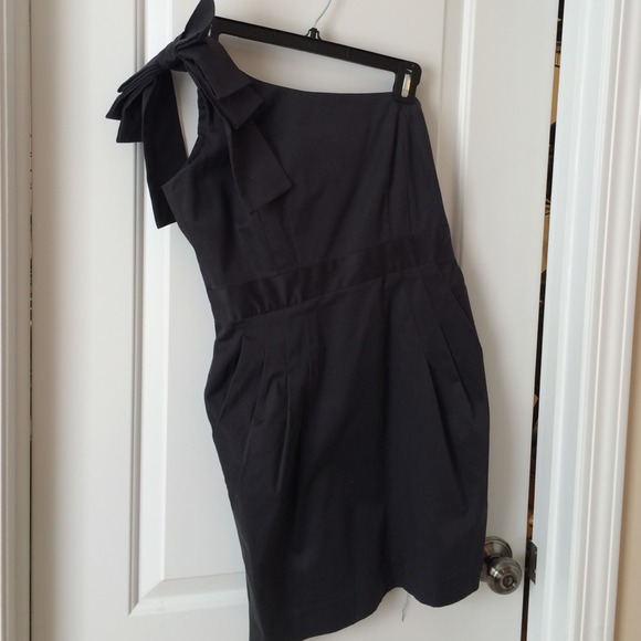 French Connection dark gray dress with pockets