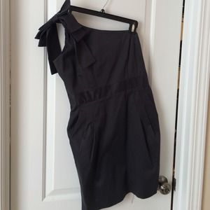 French Connection dark gray dress with pockets