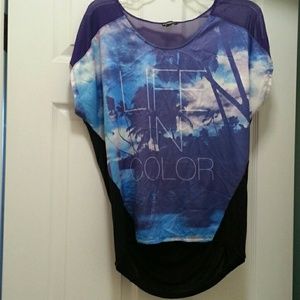 life in color Express shirt.