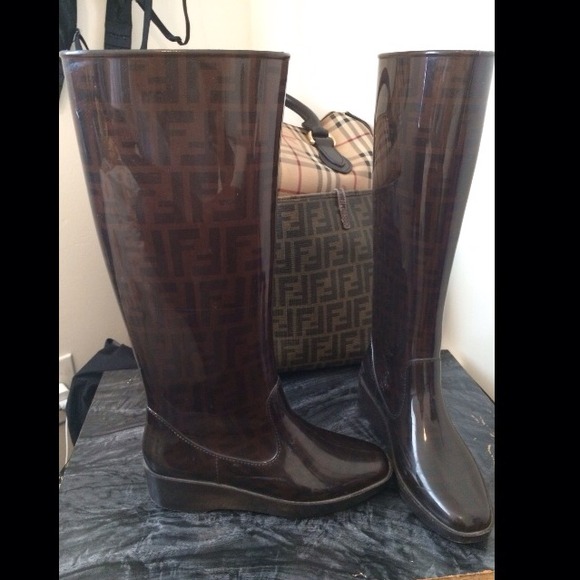 FENDI RAIN BOOTS