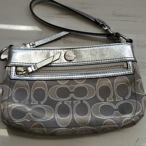 Authentic Coach wristlets/clutch